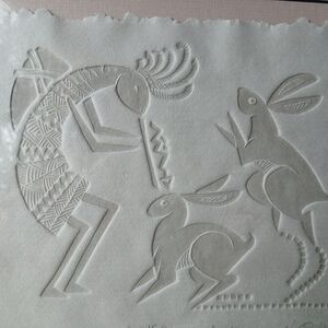 "Kokopelli Magic" Signed And Numbered-embossed print